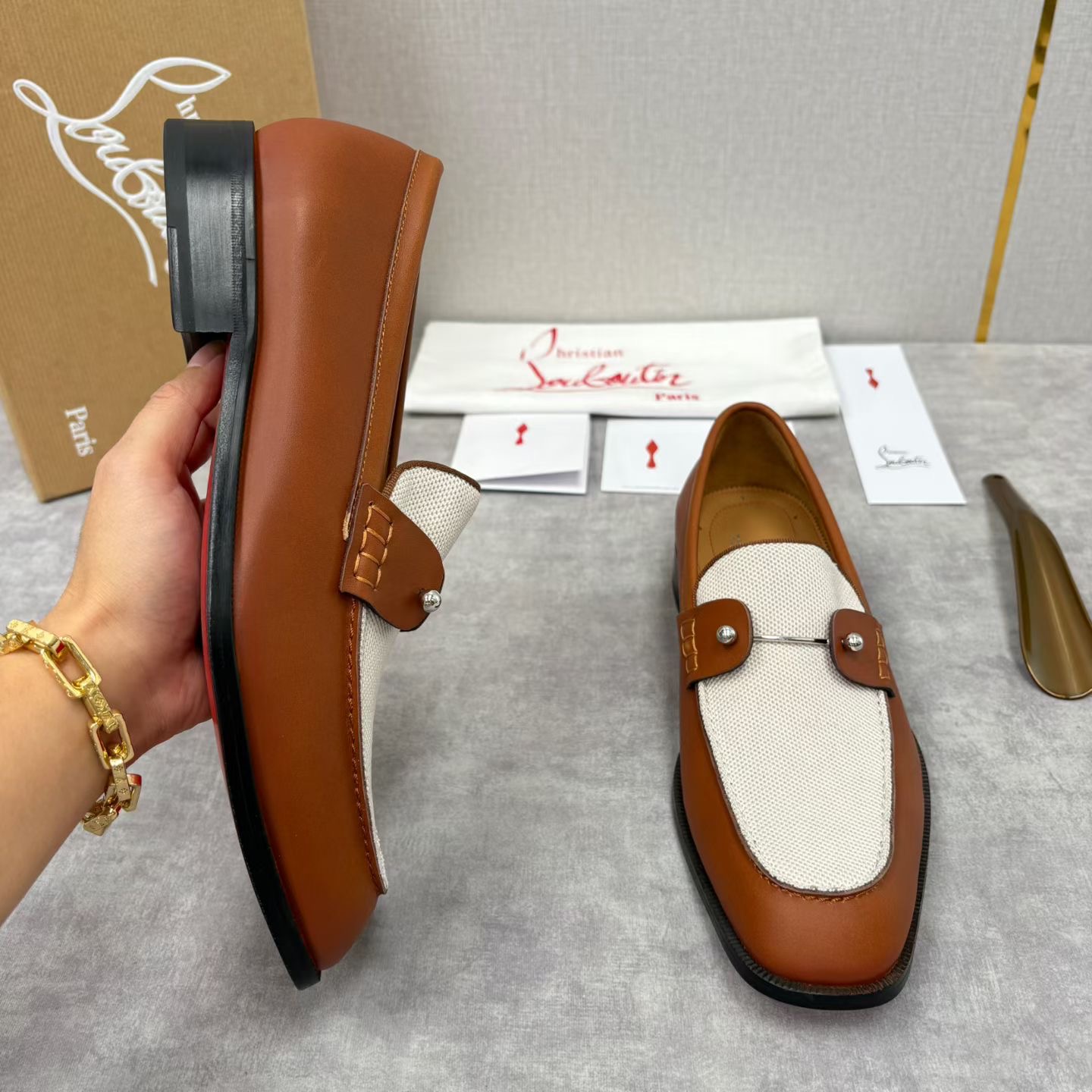 Cistian Louboutin shoe